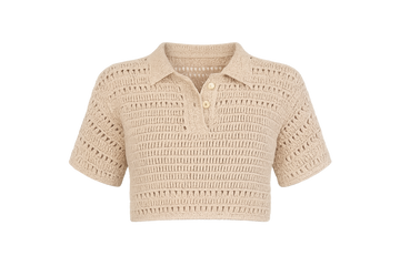 VALAYA CROCHET POLO