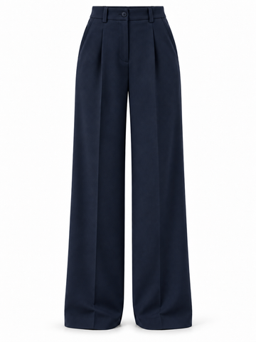 ÉLISE Trousers — Midnight Navy