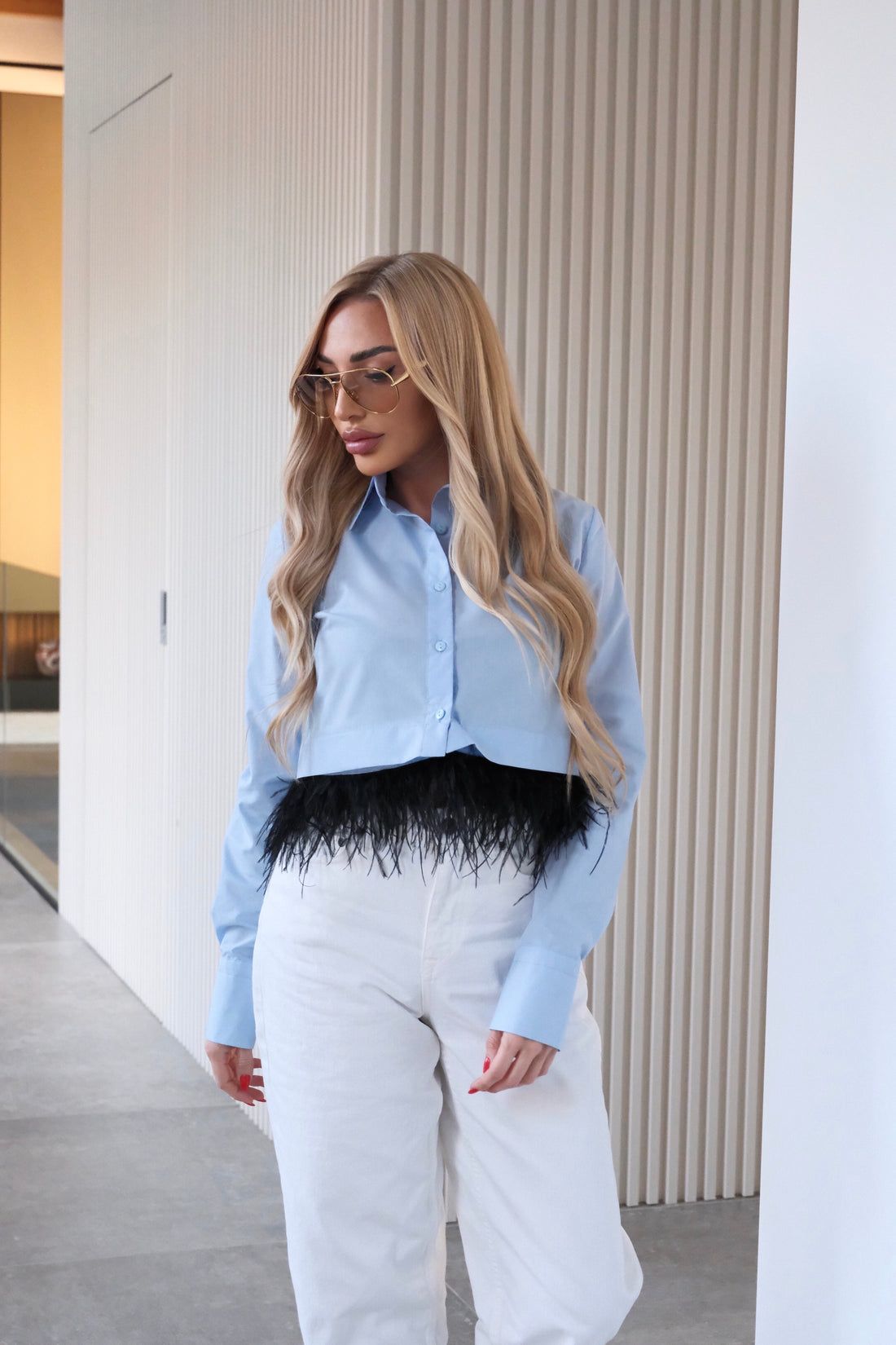 KELLY Feather Shirt