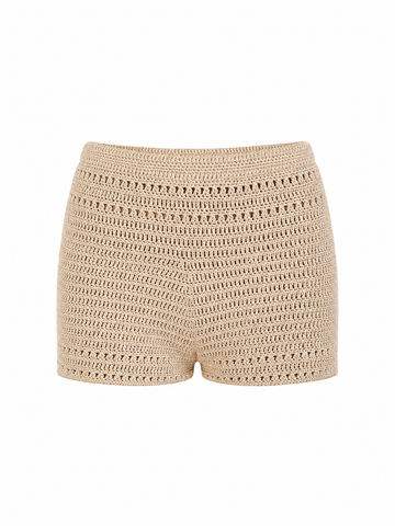 VALAYA CROCHET SHORTS