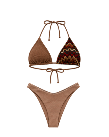 SOLE BIKINI – CHOCOLATE
